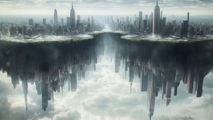 异世界颠倒城市建筑