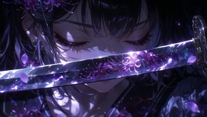 持剑女孩彼岸花