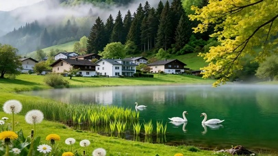 隐居天鹅湖