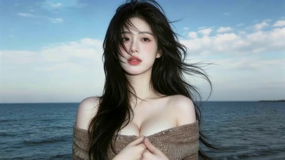 治愈长发女孩