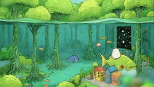 森海看风景的小白