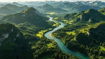 护眼青山绿水