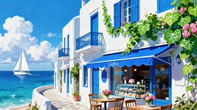 海边咖啡馆