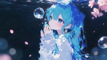 治愈水下女孩