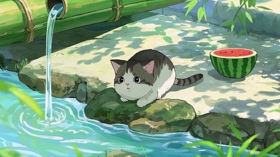 好有趣的偷感小猫