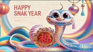 蛇年祝福