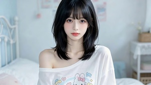 清纯可爱女孩