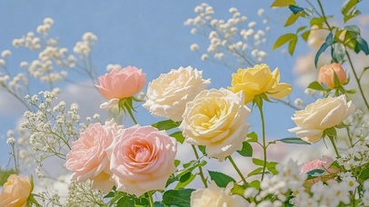 唯美的花