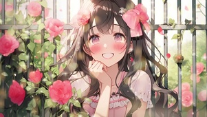 可爱女孩