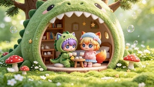声声影影林中休息