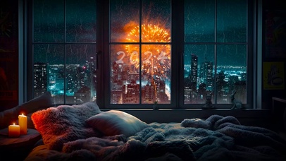 2024新年温馨小屋