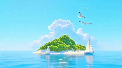 海岛帆船4K