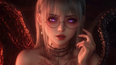 战锤色孽触手眼镜娘