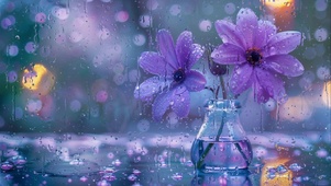 水雾小花