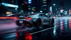 雨夜飙车