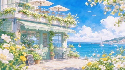 海边咖啡店