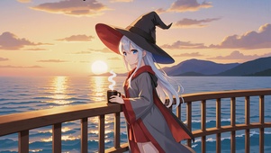 伊雷娜丨烟波晚照