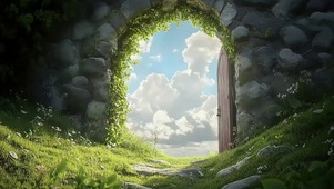 穿越时光山脉石门世界
