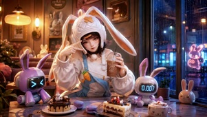 兔兔甜屋少女