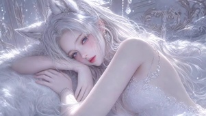 白狐美人
