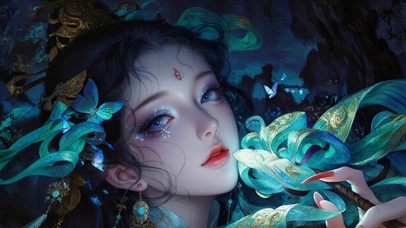 古风女神4k壁纸