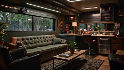 【雨景】雨中咖啡小店