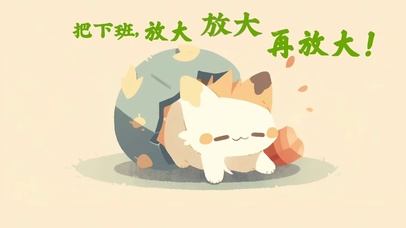 4k趣味打工人壁纸