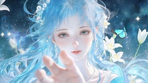 蓝汐花灵