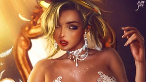 欧美风性感美女