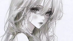 白墨风少女