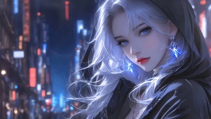 哈哈兔 夜行衣女神