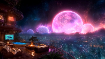科幻星球城市