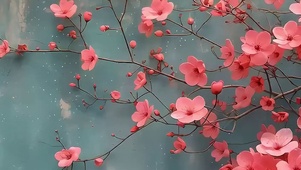 护眼花朵带鱼屏