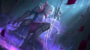 古堡的少女武士