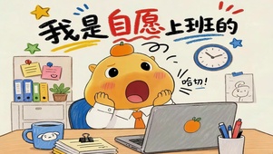 我是自愿上班的