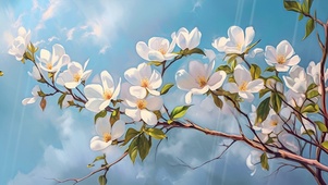 小清新解压花卉壁纸