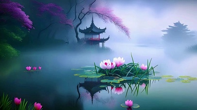 唯美治愈风景图