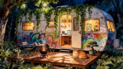 夜景猫咪