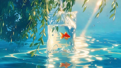 一袋晴光，一尾盛夏