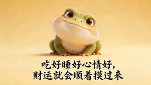 吃好睡好心情好