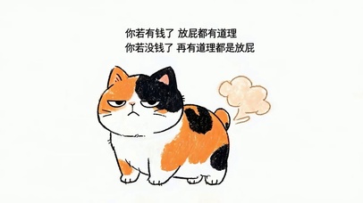 没钱与有钱不一样