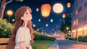 中秋夜景