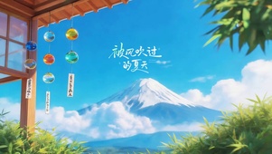 夏风吹过