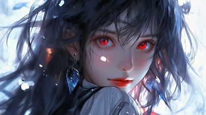 二次元女孩动态壁纸