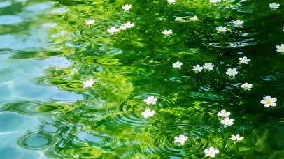 一池清夏 护眼