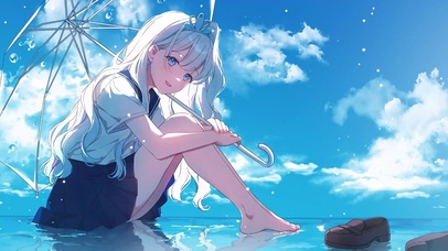 海边JK少女