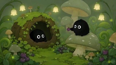 黑萌精灵的治愈森林小屋