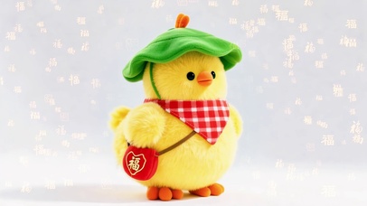 小鸡送福
