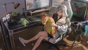 女孩和玩偶