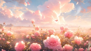 4K 牡丹